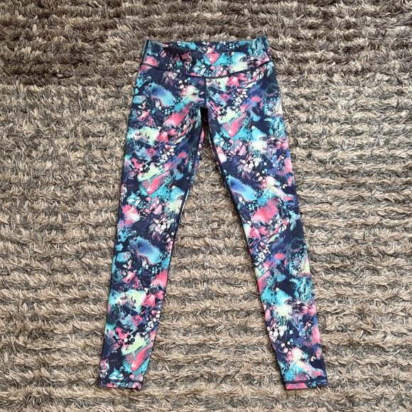 Pants - Vibrant Women's Patterned Leggings, Size XS